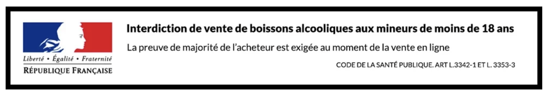 Interdiction de vente de boissons alcooliques aux mineurs de moins de 18 ans